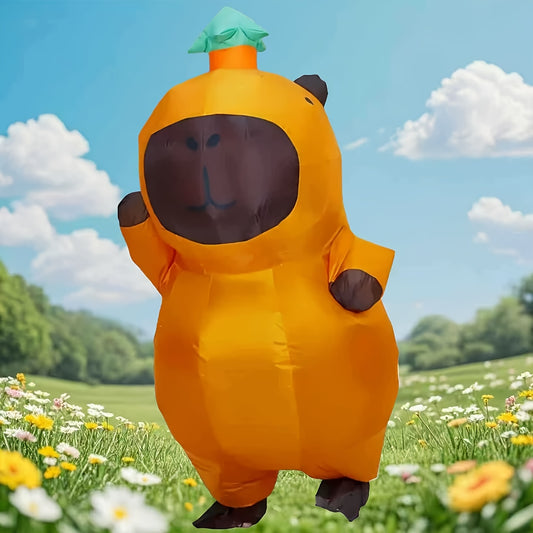 Disfraz inflable de capibara