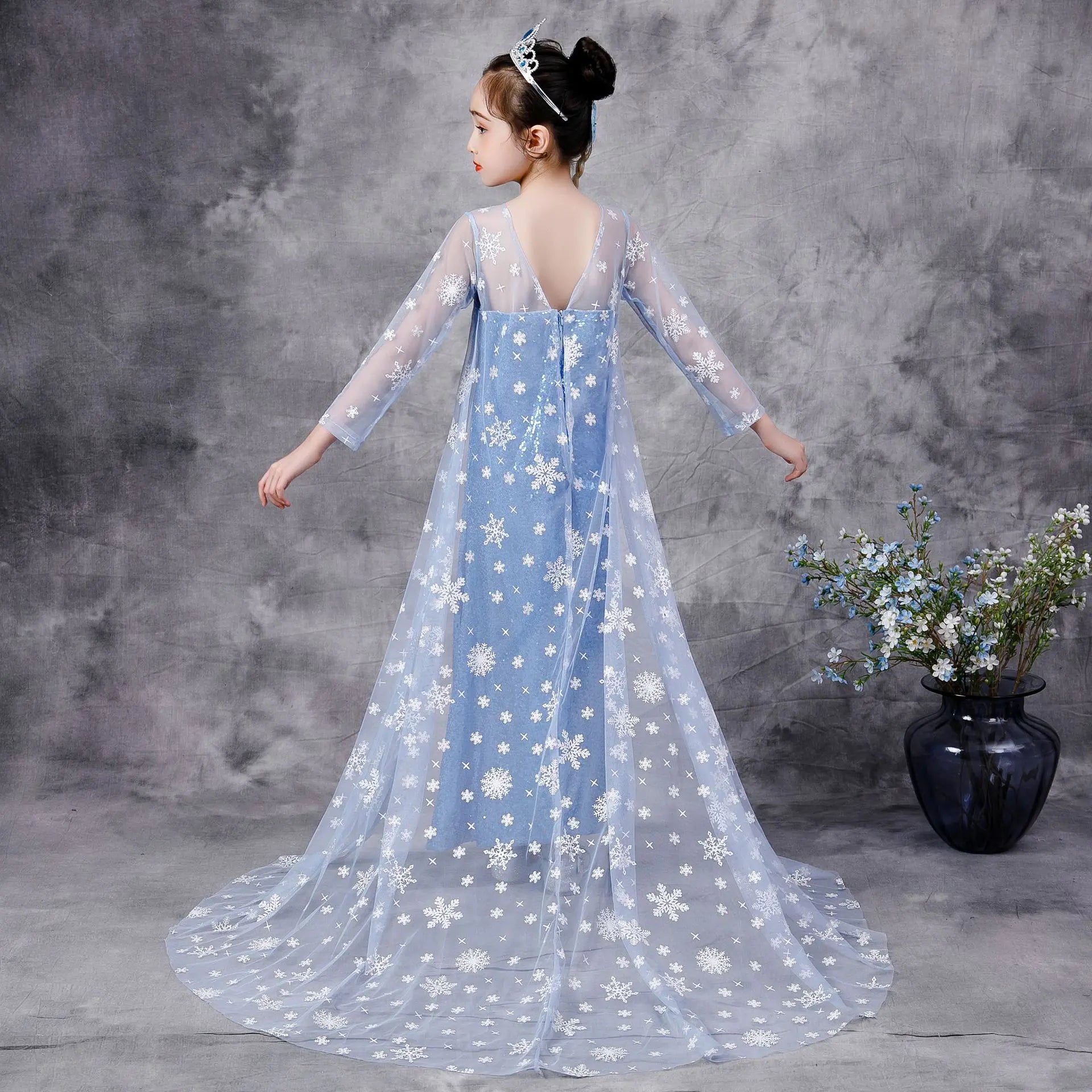 2020 Frozen Elsa Princess Dress for Girls