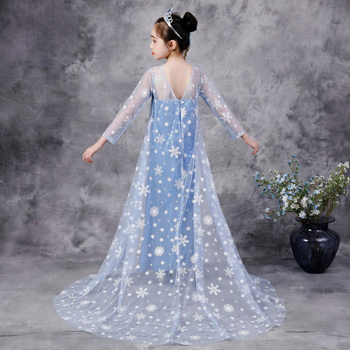 2020 Frozen Elsa Princess Dress for Girls