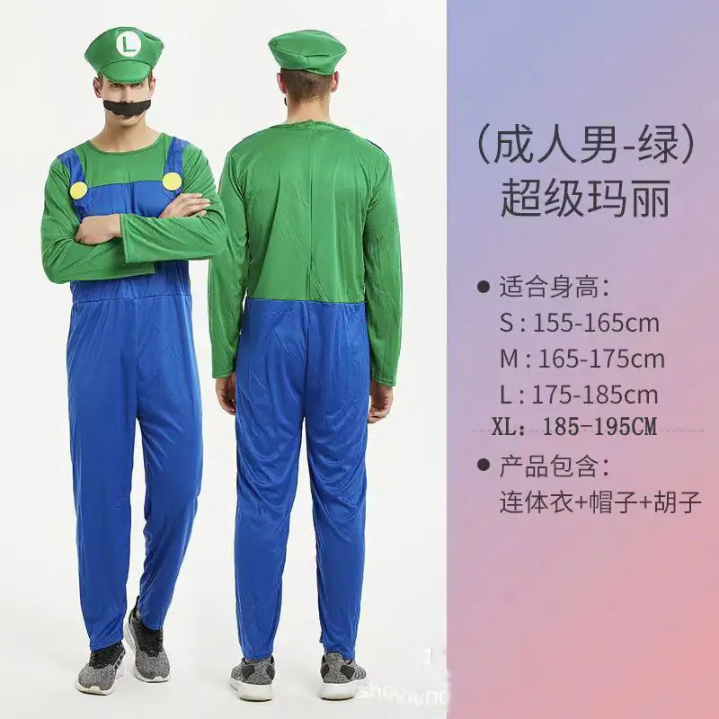 Mario Costume Dress for Kids - Cosplay and Halloween